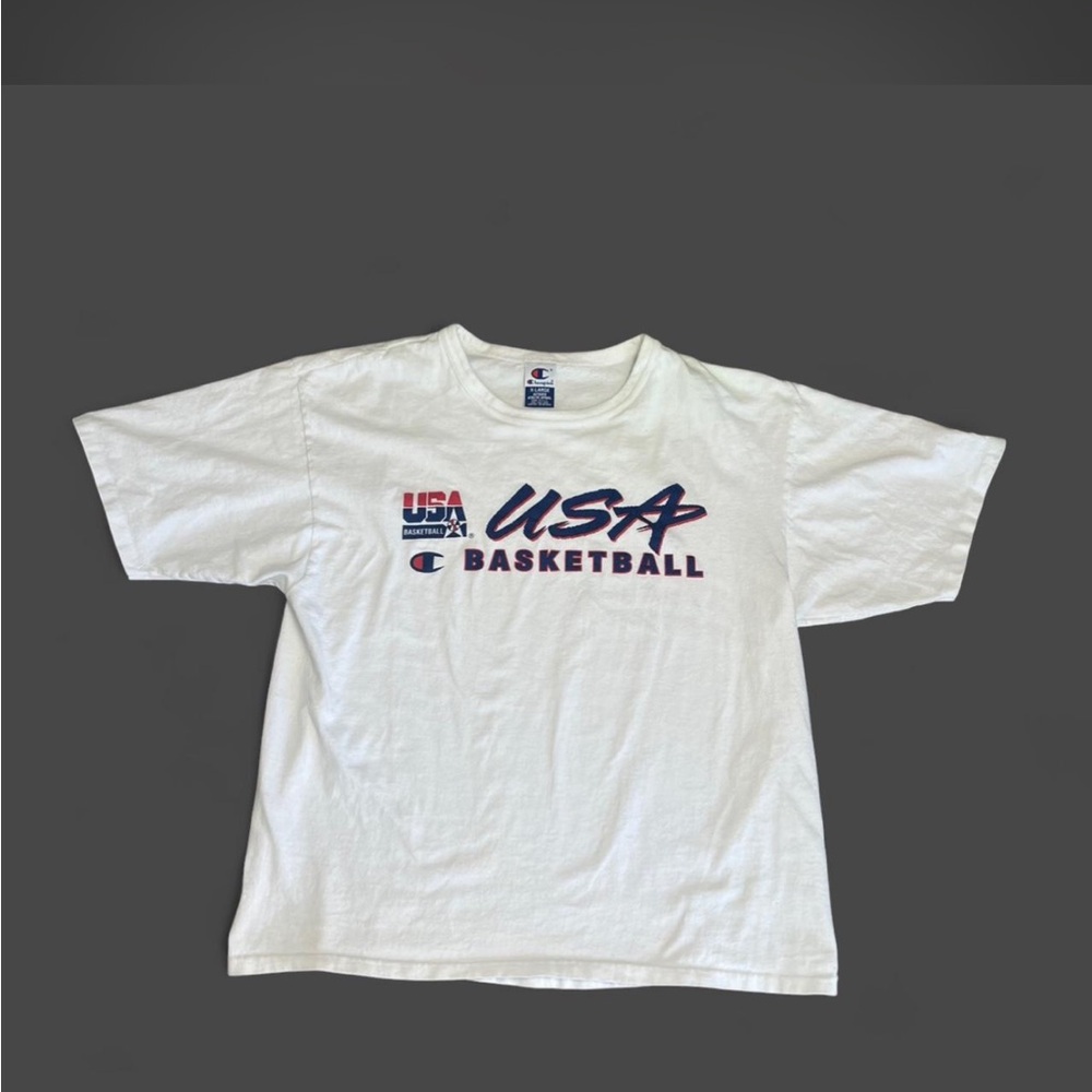 VINTAGE USA BASKETBALL DREAM TEAM CHAMPION SHIRT SIZE XL